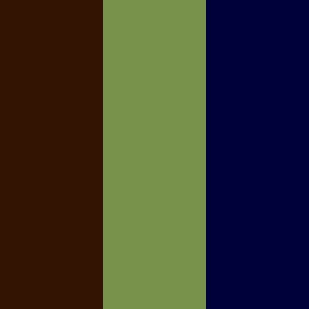 teak brown-moss green-atlantic blue