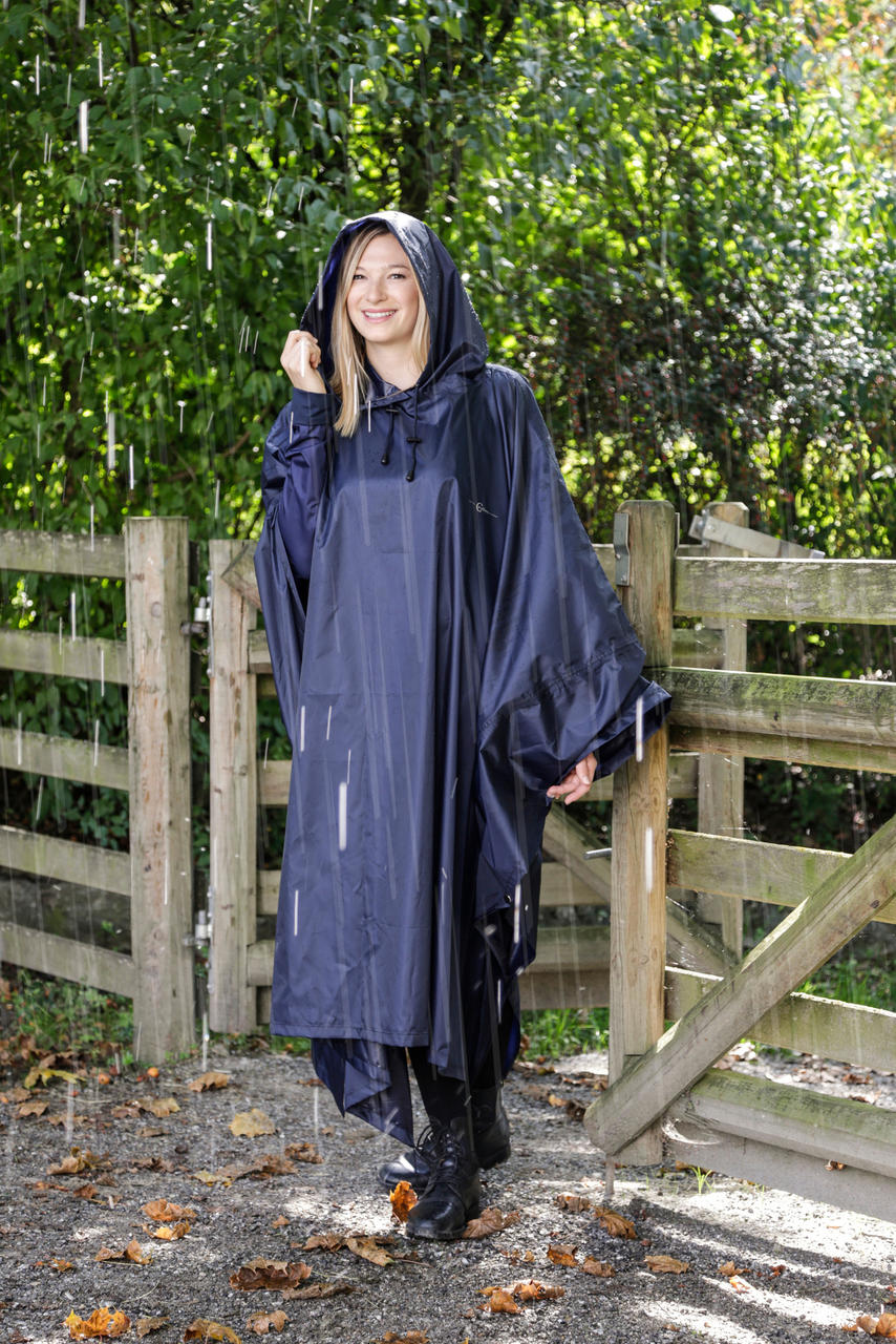 Covalliero Regenponcho für Erwachsene unisize