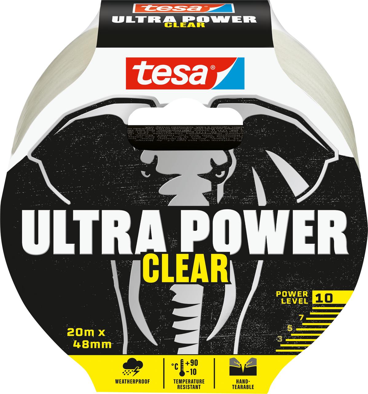 Tesa Ultra-Power Clear Reparaturband