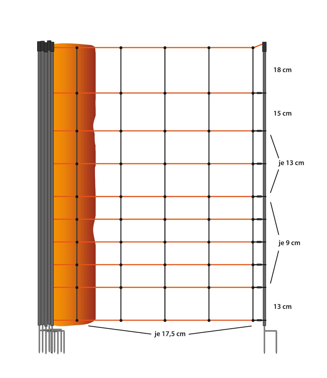 AKO TitanNet Schafnetz, Höhe: 108 cm