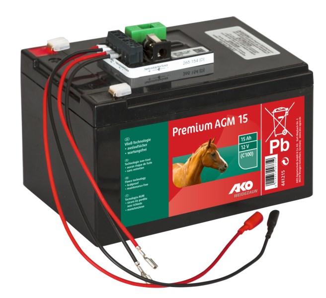 AKO Premium AGM 15 Ah Komplettset 12V