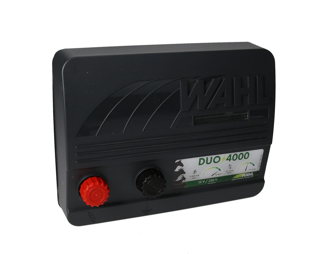 WAHL-Hausmarke DUO 4000 - 12 V / 230 V Weidezaungerät