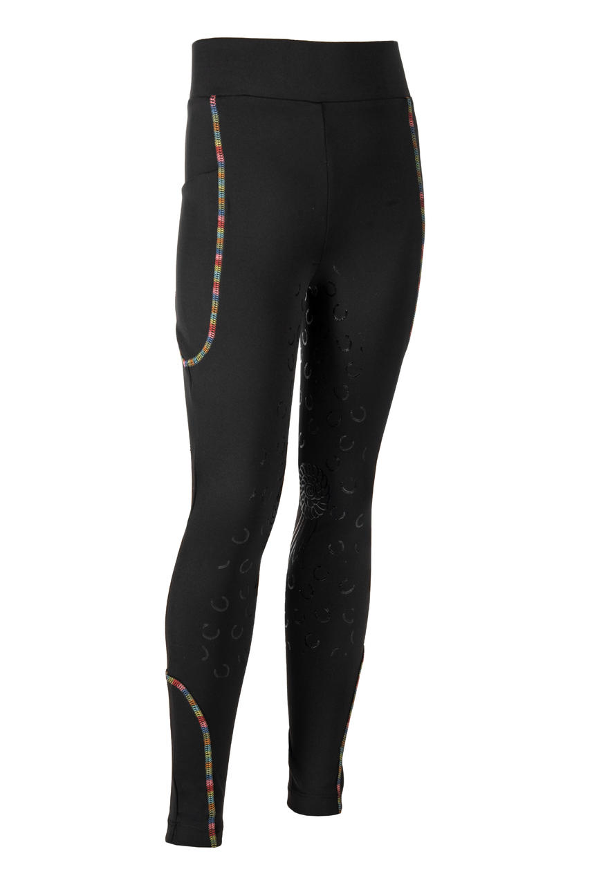 HKM Reitleggings Polly Silikon-Vollbesatz