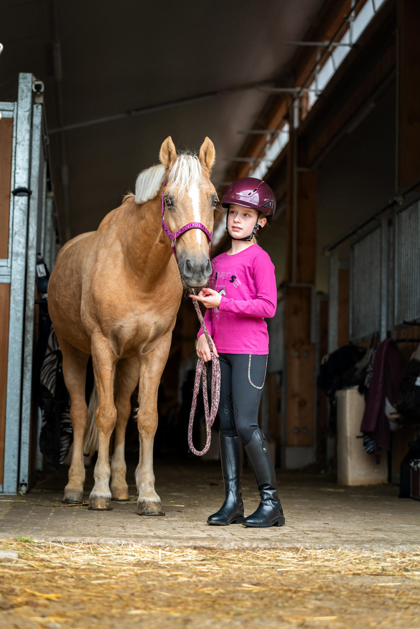 HKM Reitleggings Polly Silikon-Vollbesatz