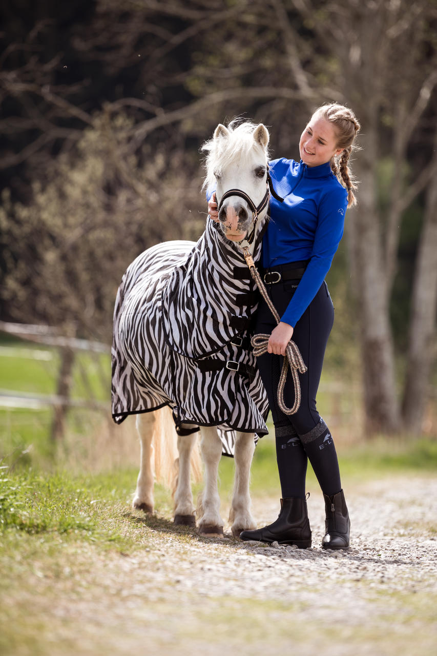 Waldhausen Fliegendecken-Halsteil Zebra