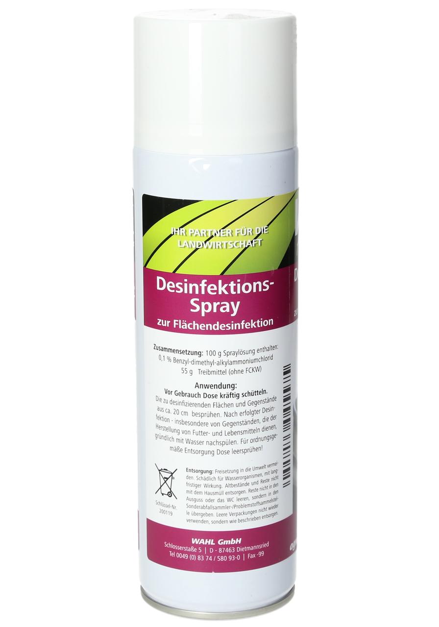 WAHL-Hausmarke Farbloses Desinfektionsspray 500 ml